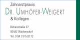 Logo von Elke Umhfer-Weigert - Ihr Zahnarzt in Wackersdorf